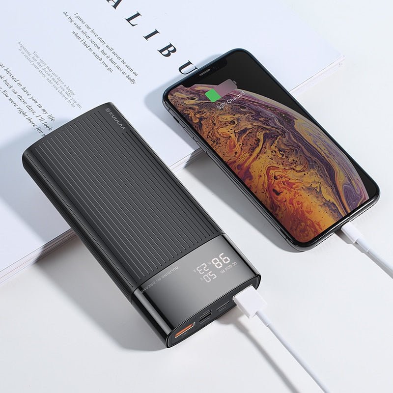 KUULAA Power Bank 20000mAh Fast Charging For All Smartphones