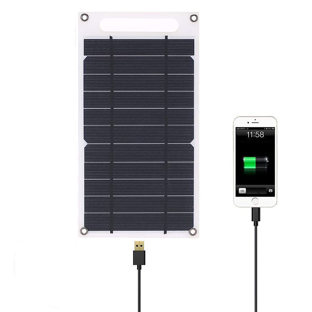 Portable Solar Panel 5V Solar Plate with USB Safe Charge power bank for outdoor and camping