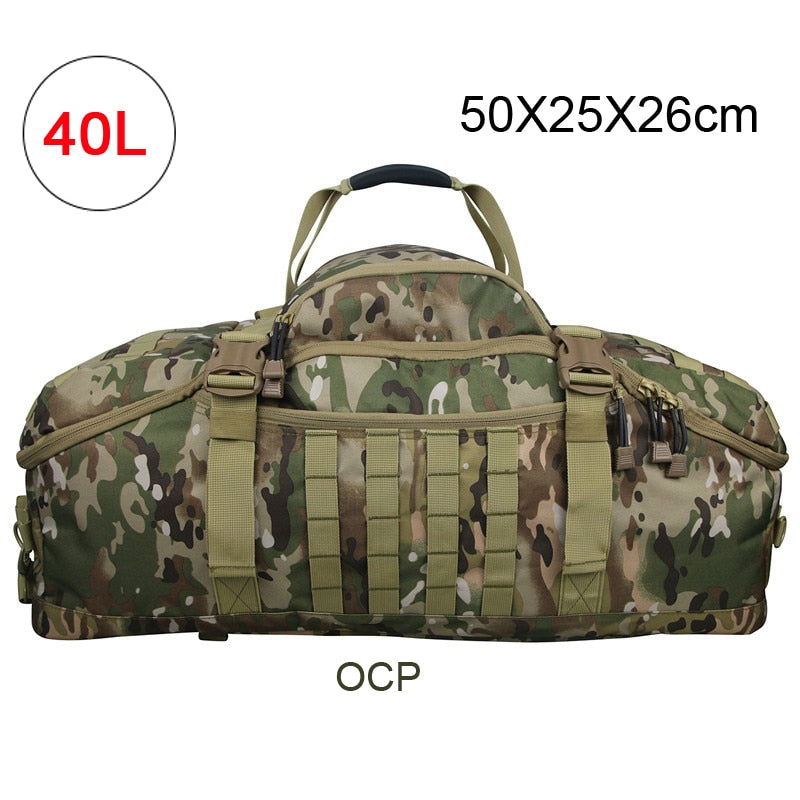 40L 60L 80L  Military Tactical Waterproof Backpack Molle Camping Travel Bags