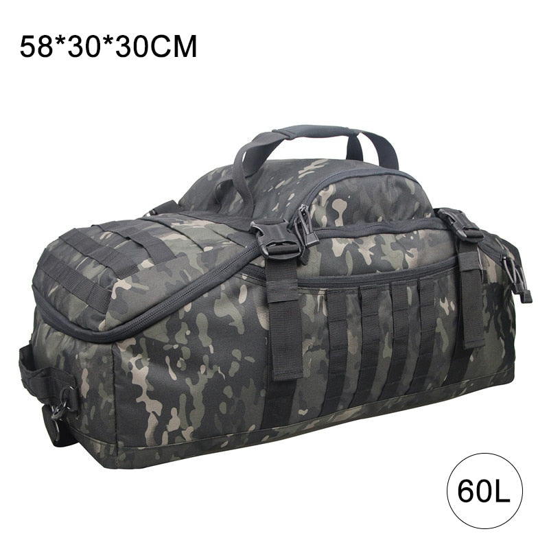 40L 60L 80L Waterproof Travel Military Duffel Bag