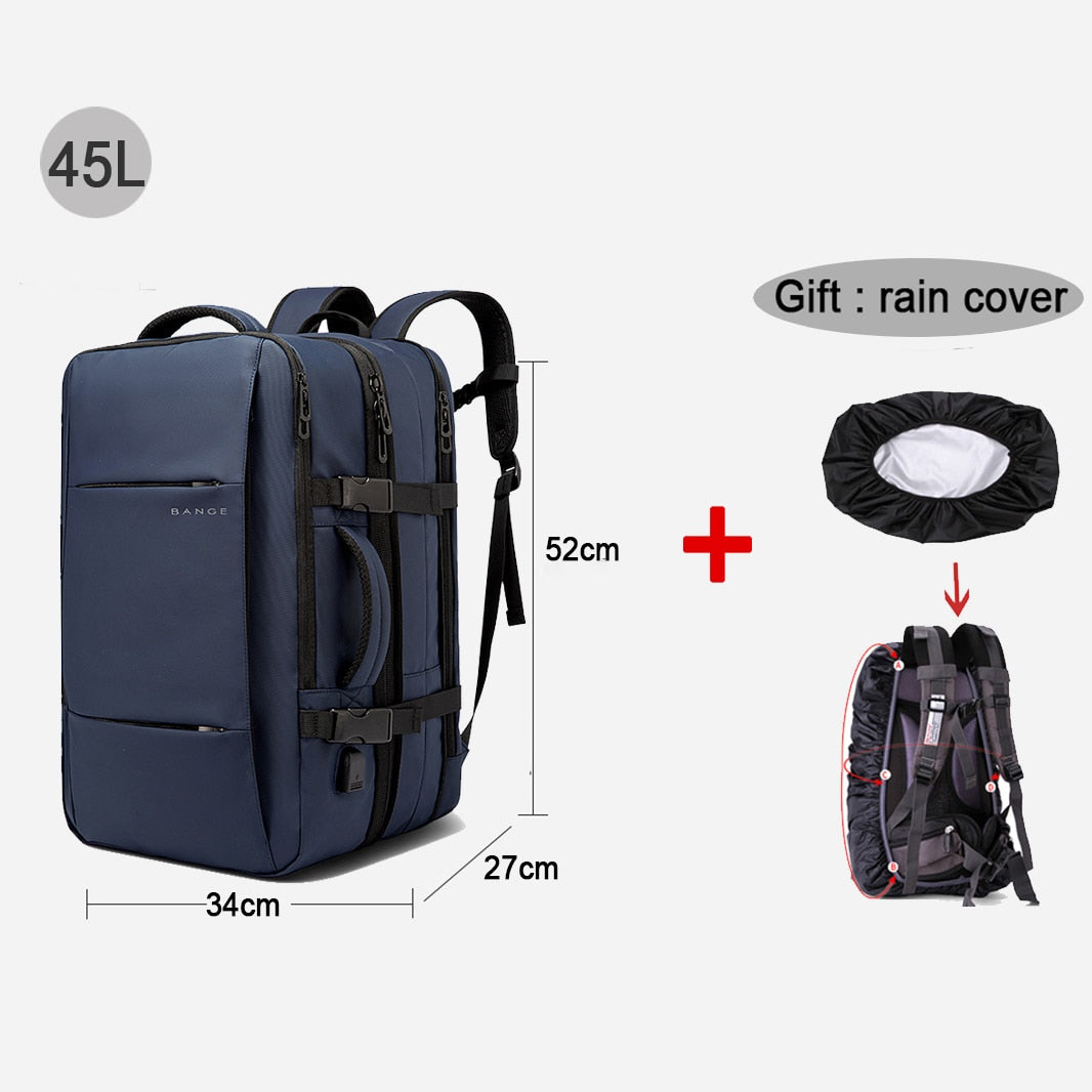 High Quality 17.3 Laptop Backpack Large Waterproof Backpacks USB Charging