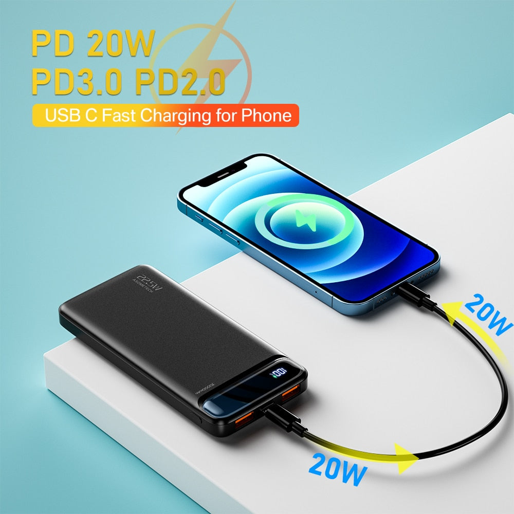 Portable Charger Power bank fast Charging External Battery for All Smartphones