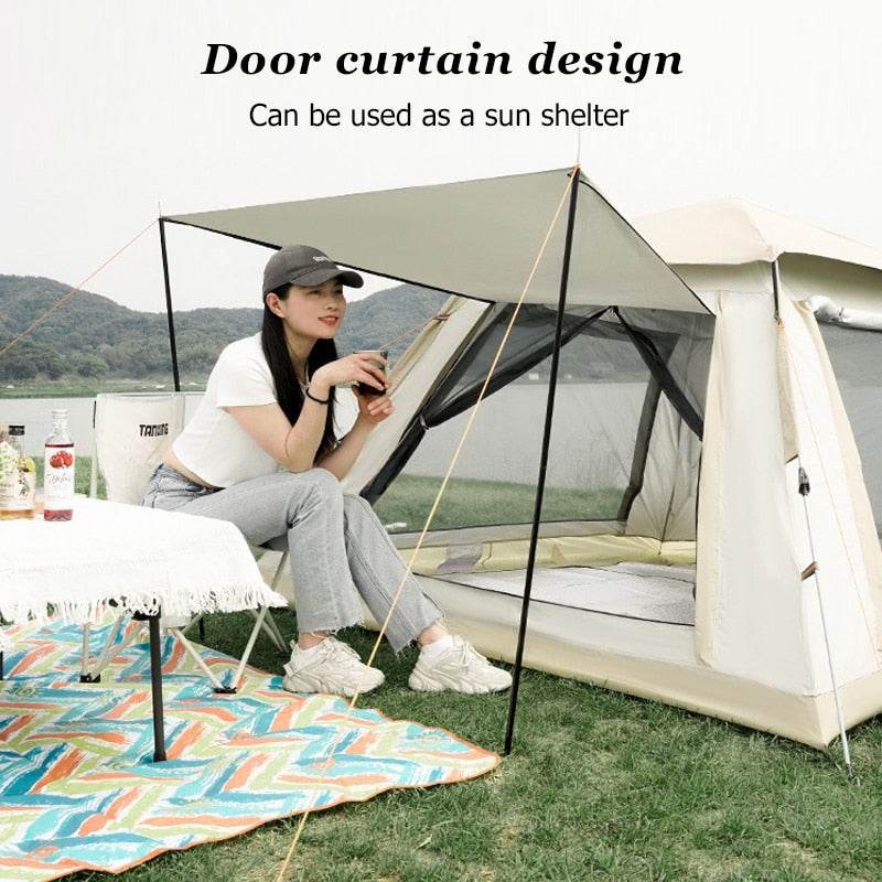 5-8 Person waterproof Cloud Tent for Camping Outdoor.