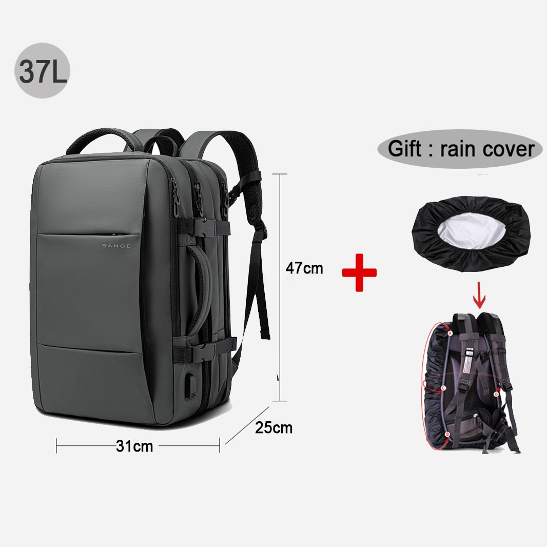 High Quality 17.3 Laptop Backpack Large Waterproof Backpacks USB Charging