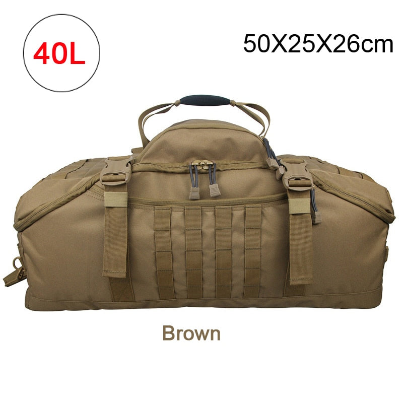 40L 60L 80L  Military Tactical Waterproof Backpack Molle Camping Travel Bags