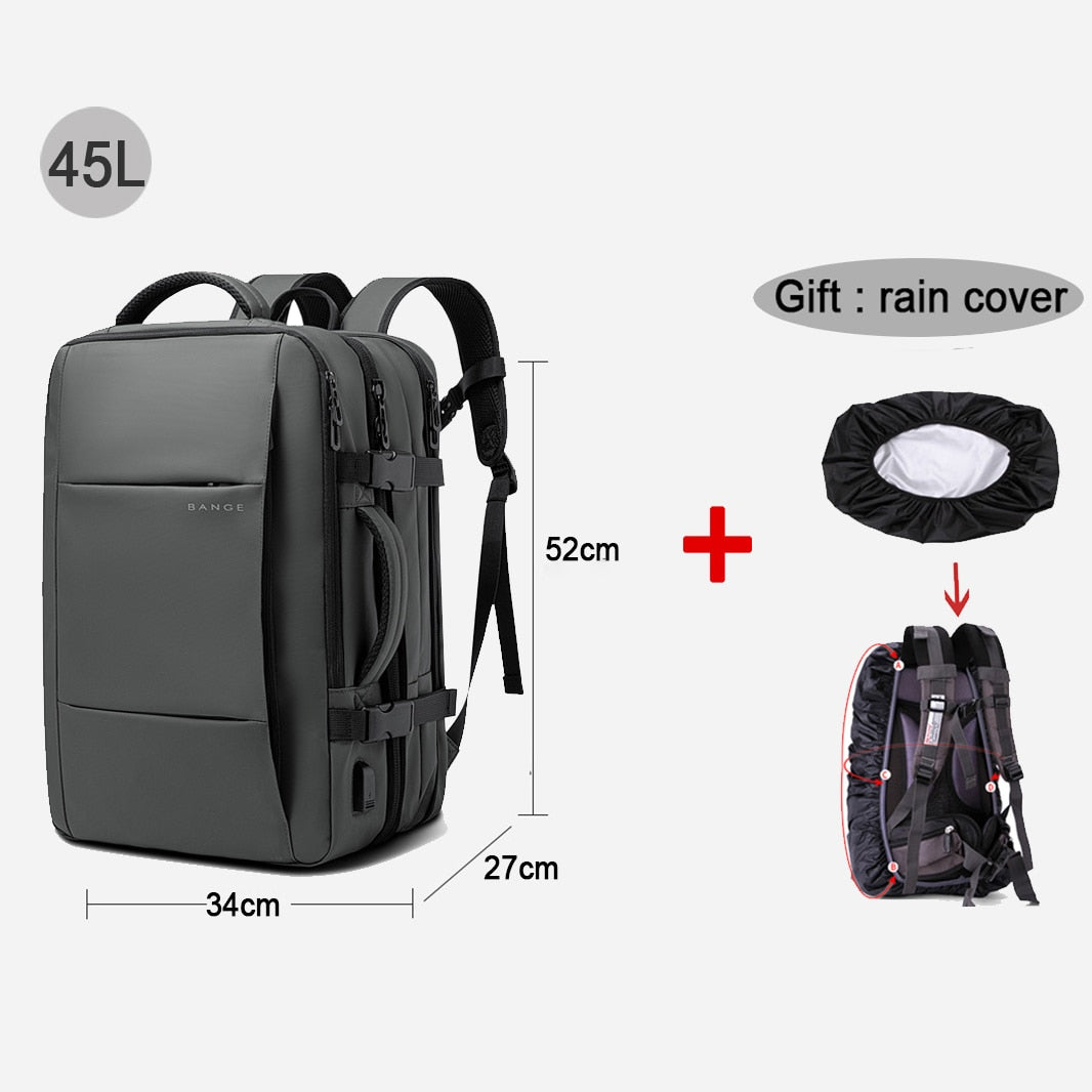 High Quality 17.3 Laptop Backpack Large Waterproof Backpacks USB Charging