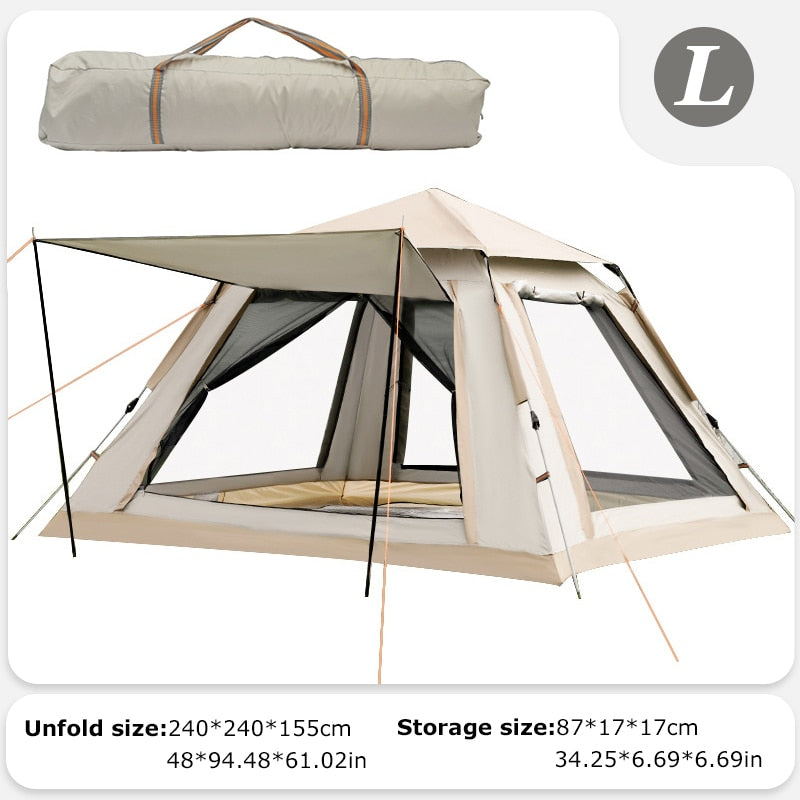 5-8 Person waterproof Cloud Tent for Camping Outdoor.