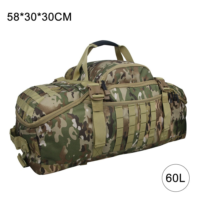 40L 60L 80L Waterproof Travel Military Duffel Bag