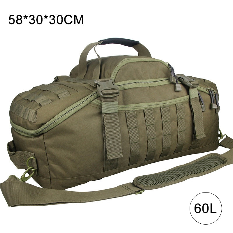 40L 60L 80L Waterproof Travel Military Duffel Bag