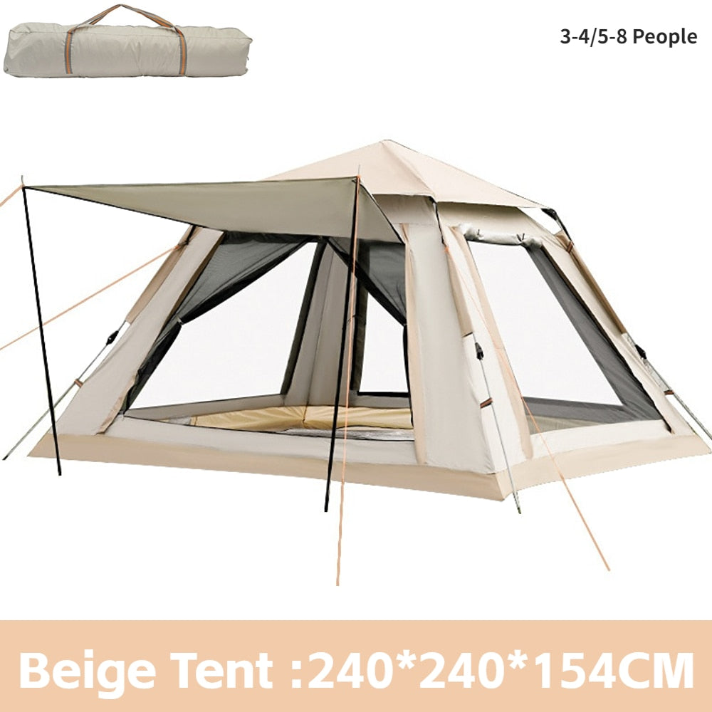 5-8 Person waterproof Cloud Tent for Camping Outdoor.