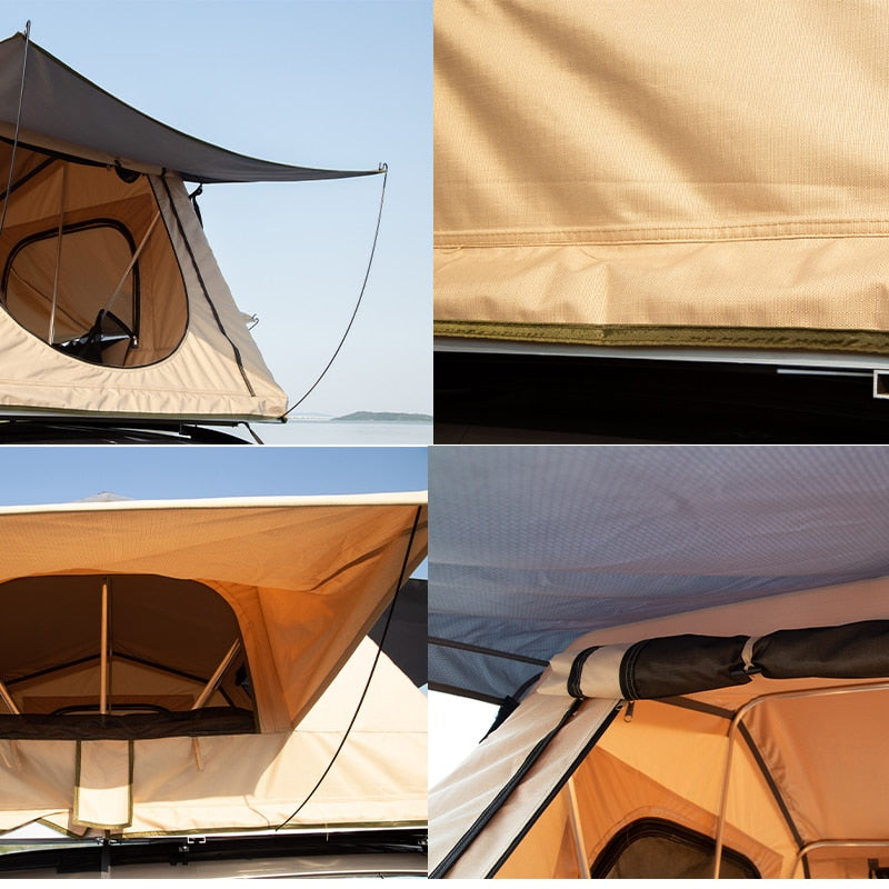 Big size 3-4 person car rooftop tent.