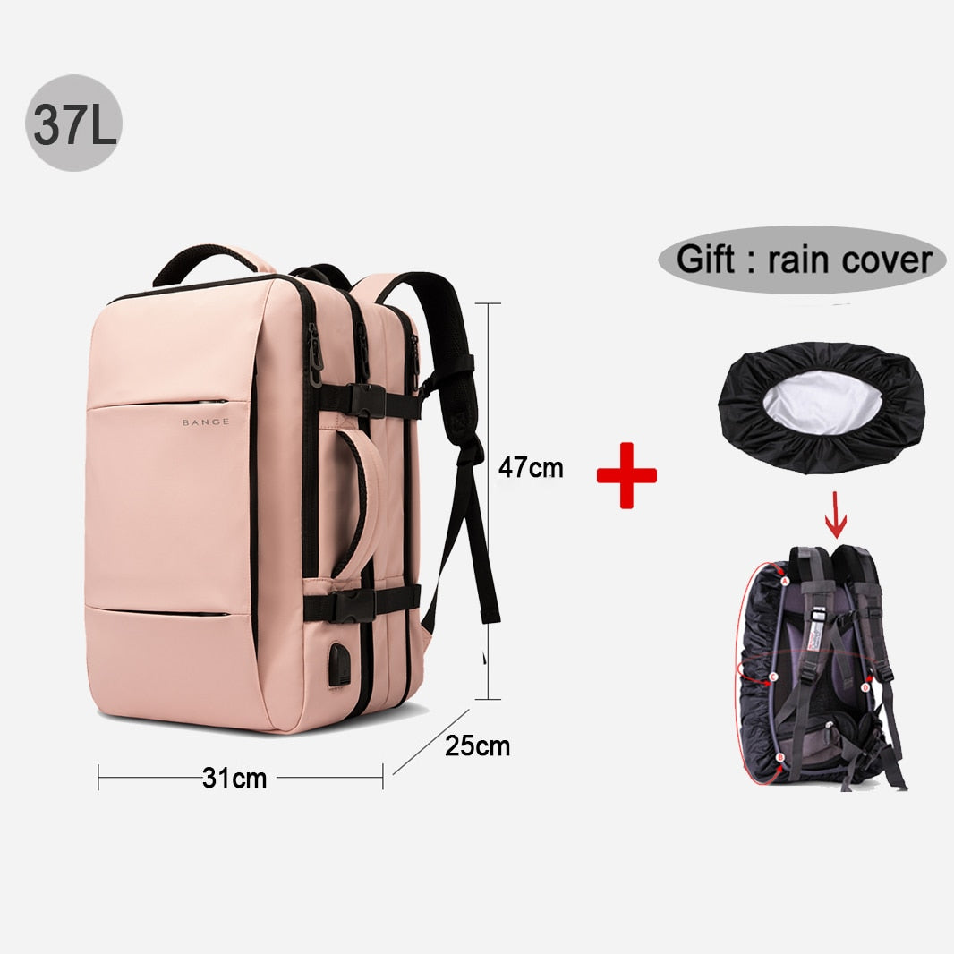 High Quality 17.3 Laptop Backpack Large Waterproof Backpacks USB Charging