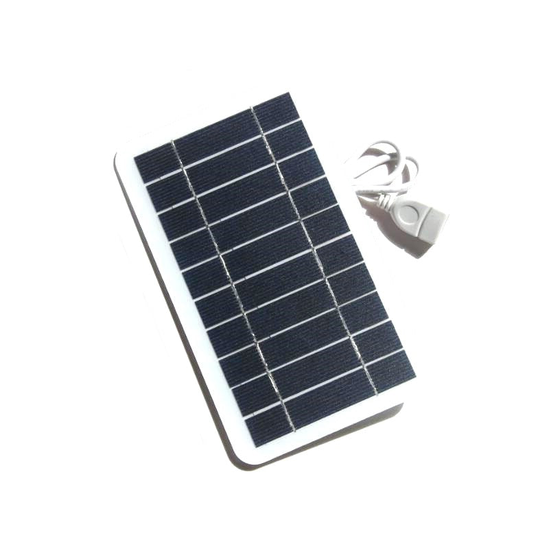 Portable Solar Panel 5V Solar Plate with USB Safe Charge power bank for outdoor and camping