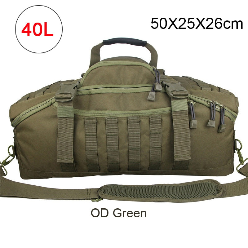 40L 60L 80L  Military Tactical Waterproof Backpack Molle Camping Travel Bags