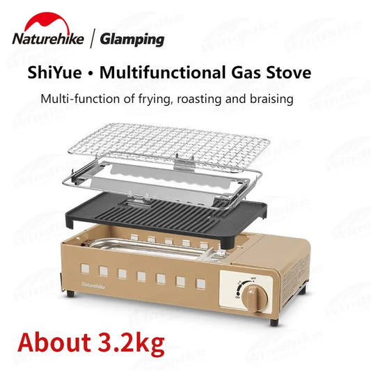 Naturehike Multifunctional Portable  Gas Stove | 23000W Grill Furnace