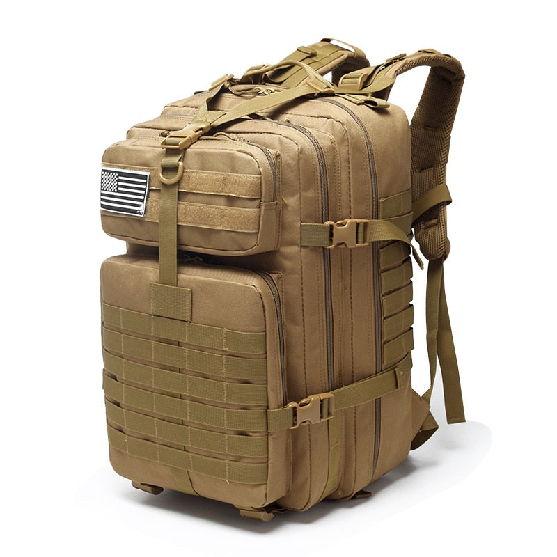 50L Tactical Military Waterproof Backpack For Camping