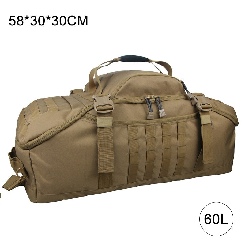 40L 60L 80L Waterproof Travel Military Duffel Bag