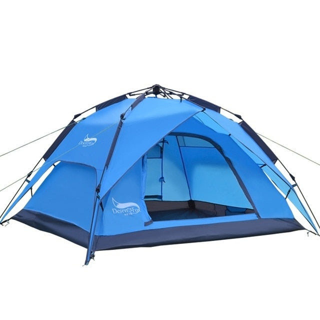 3-4 Person Outdoor Camping Tent, Easy to Install.