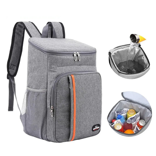 20L Portable Thermal Lunch Bag Food Box Durable Waterproof Cooler