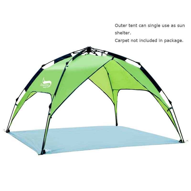 3-4 Person Outdoor Camping Tent, Easy to Install.