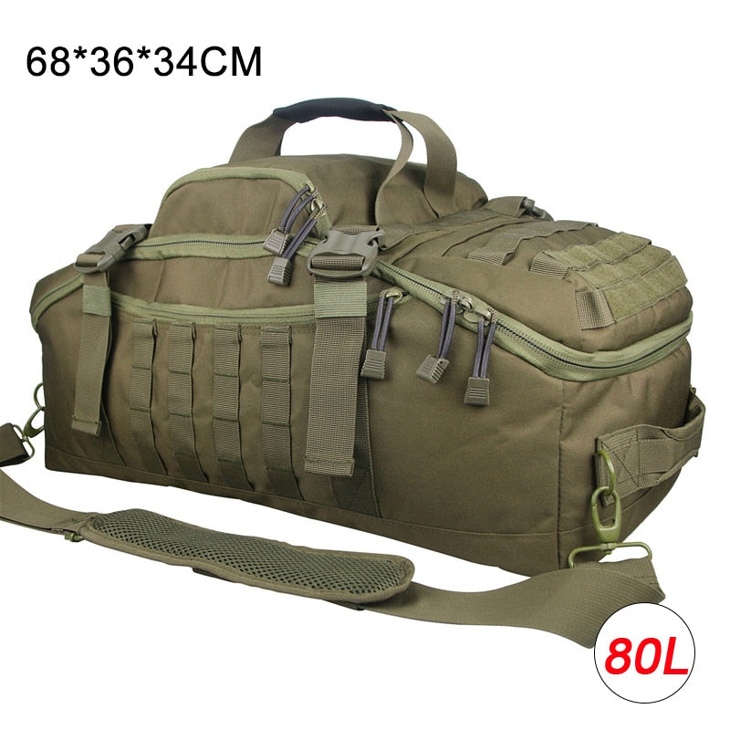 40L 60L 80L  Military Tactical Waterproof Backpack Molle Camping Travel Bags