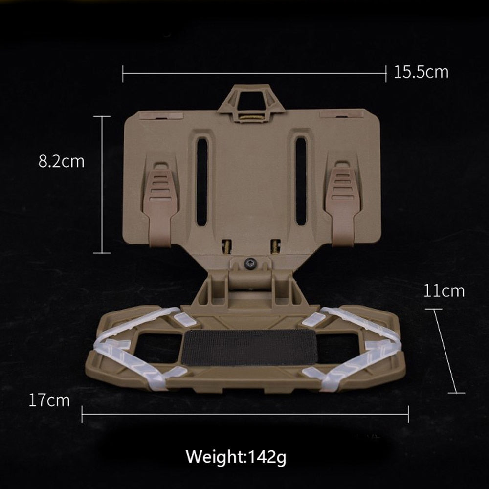 Military Mobile Phone Rack Tactical Chest Navigation Board