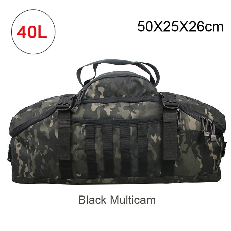 40L 60L 80L  Military Tactical Waterproof Backpack Molle Camping Travel Bags