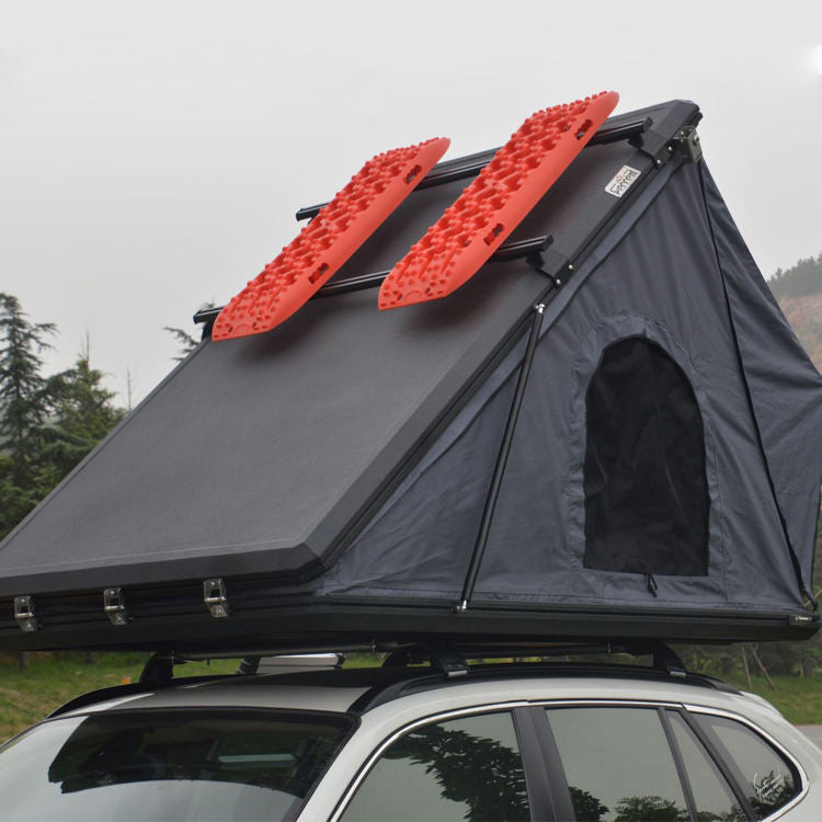 Big size 3-4 person aluminum hardshell rooftop car tent