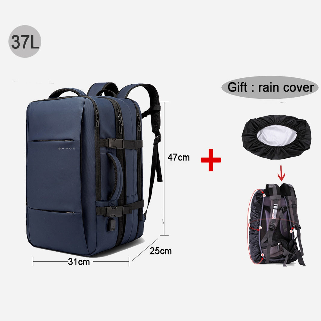 High Quality 17.3 Laptop Backpack Large Waterproof Backpacks USB Charging