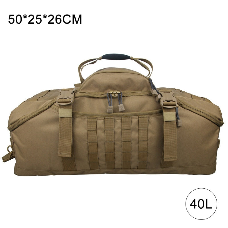 40L 60L 80L Waterproof Travel Military Duffel Bag