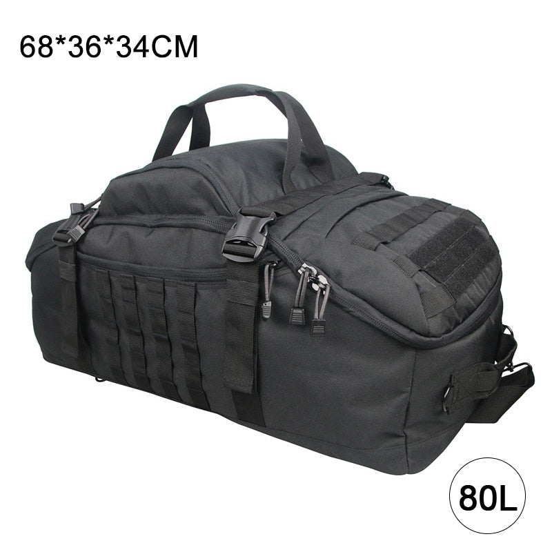 40L 60L 80L Waterproof Travel Military Duffel Bag