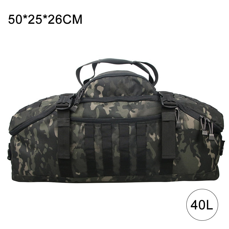 40L 60L 80L Waterproof Travel Military Duffel Bag