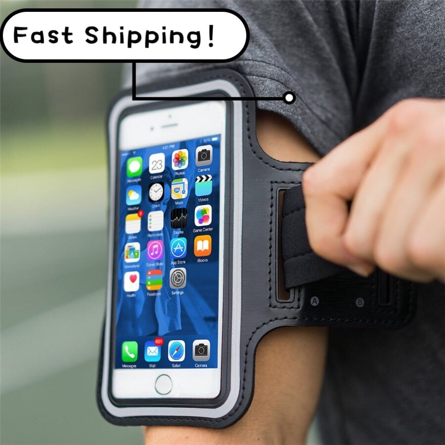 5 - 7inch Outdoor Sports Phone Holder Armband Case for smart phones