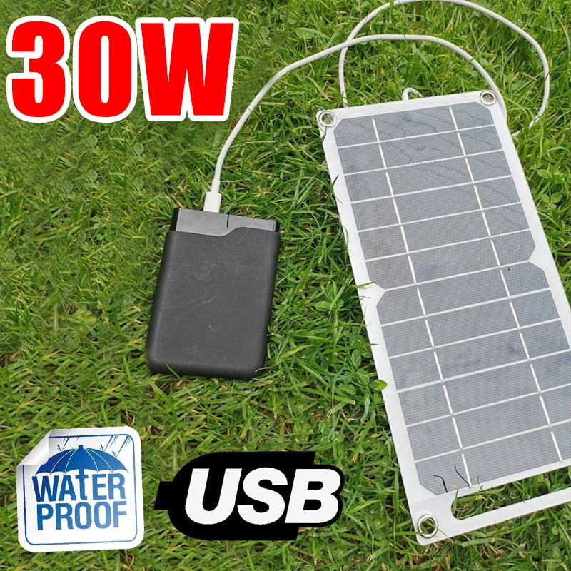 Portable Solar Panel 5V Solar Plate with USB Safe Charge power bank for outdoor and camping