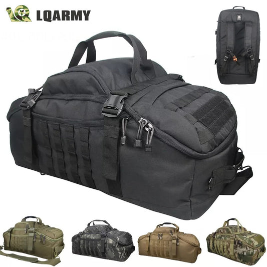 40L 60L 80L Waterproof Travel Military Duffel Bag